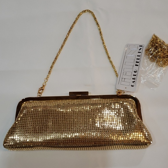 NWT Shiny Gold Purse - Picture 5 of 5